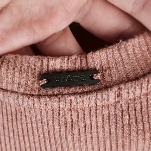 Prana Foundation Rib Tee Soft Stretchy sz XS/S? Flawed - Picture 5 of 8